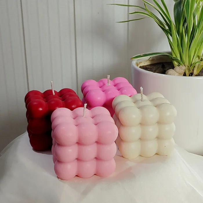 Bubble Cube Soy Wax Candles Manufacturer Bubble Cube Soy Wax Candles Manufacturer