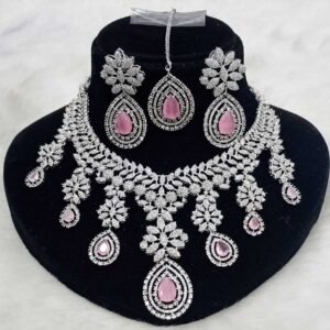 Beautiful silver Plated Necklace Set for Women