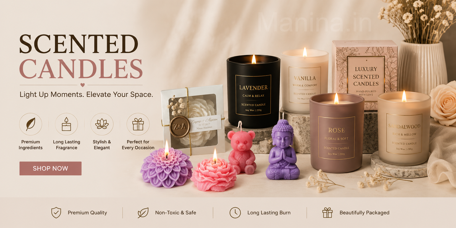 Scented Candles Manufacturer near me