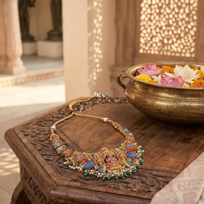 Artificial Gold Plated Temple Necklace Sets near me Artificial Gold Plated Temple Necklace Sets near me