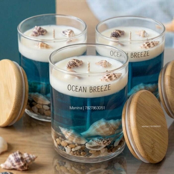Ocean Breeze Jar Candle in new Delhi