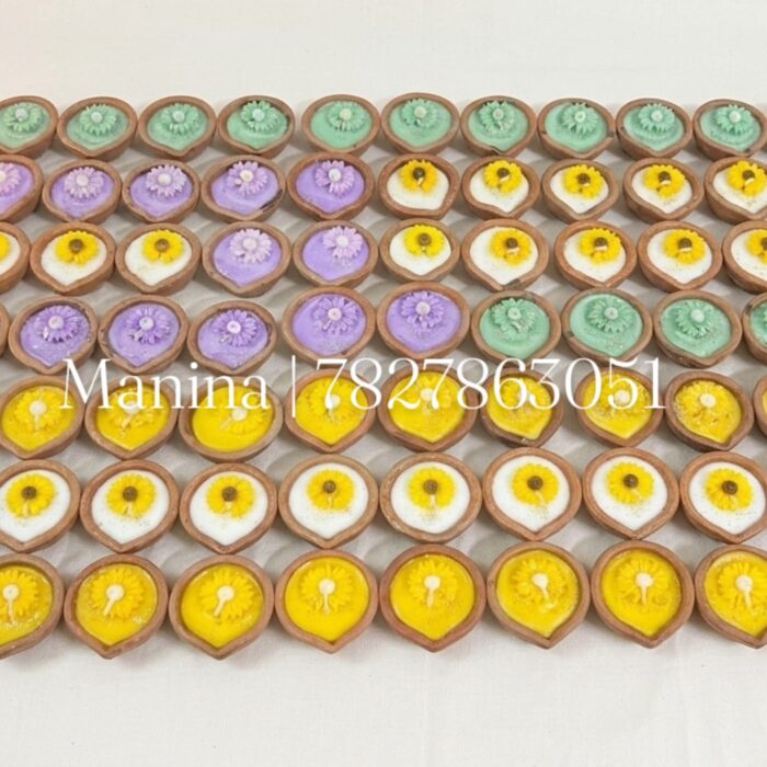 Diya candle hamper